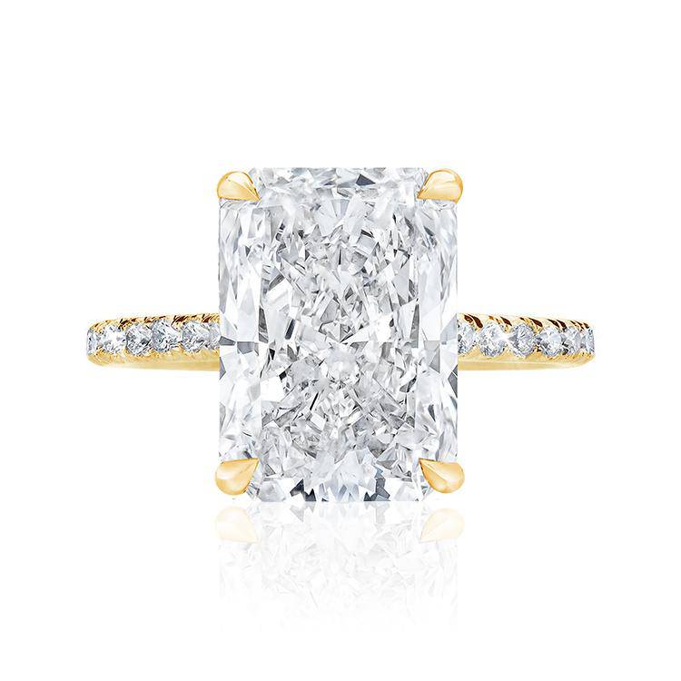 Radiant Allegra Lab Grown Engagement Ring - Image 4