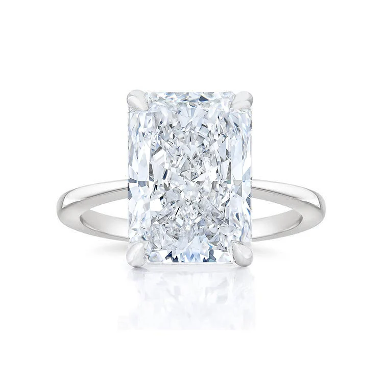 Riva Radiant Engagement Ring - Image 3