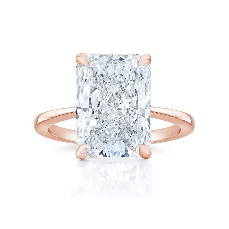 Riva Radiant Engagement Ring - Image 4