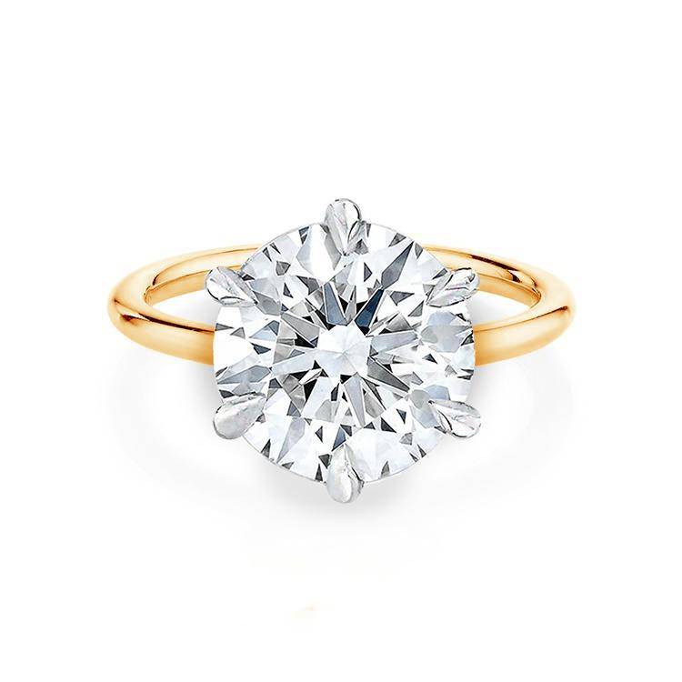 Round Lara Lab Grown Engagement Ring - Image 3