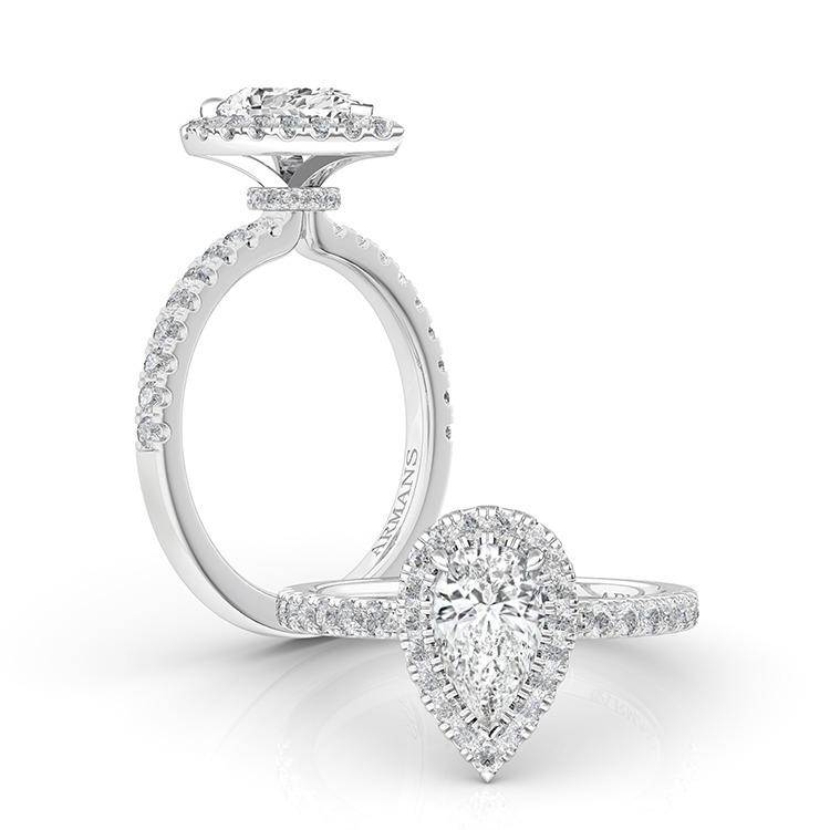 Royal Tear Engagement Ring