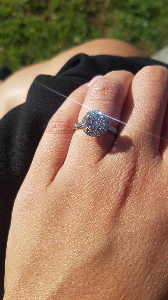 Solest Halo Engagement Ring - Image 3