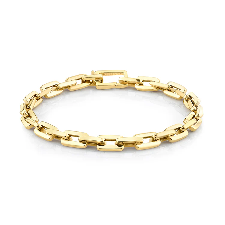 Solid Gold Link Bracelet