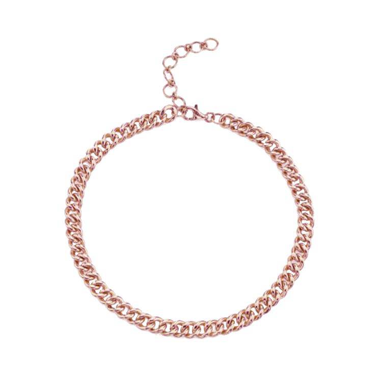 Solid Gold Link Necklace - Image 2