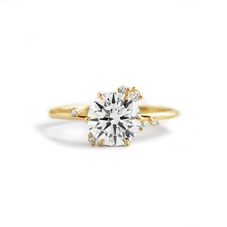 Starry Night Lab Grown Diamond Engagement Ring