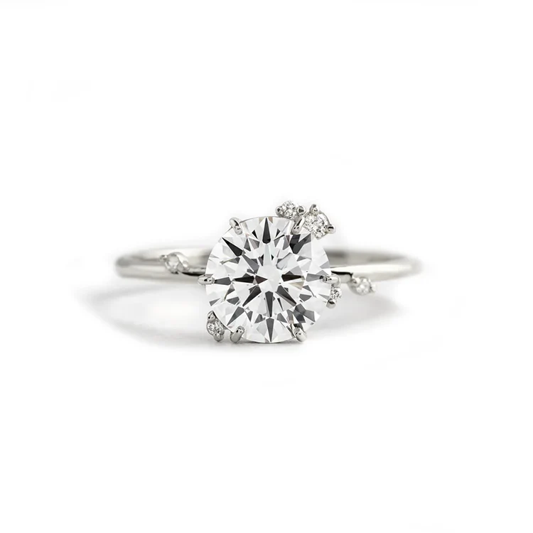 Starry Night Lab Grown Diamond Engagement Ring - Image 2