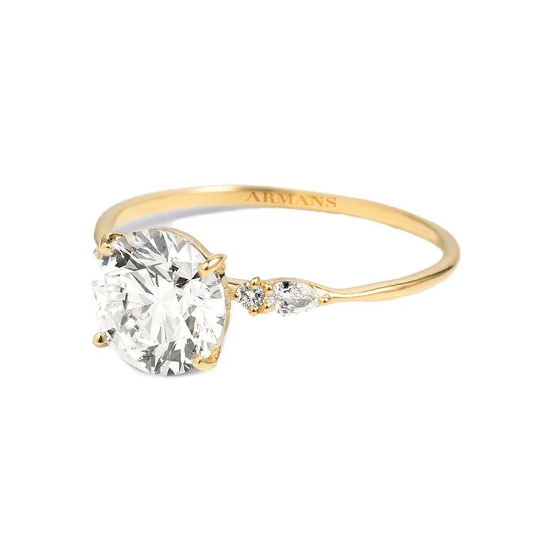 Tara Trilogy Lab Grown Engagement Ring