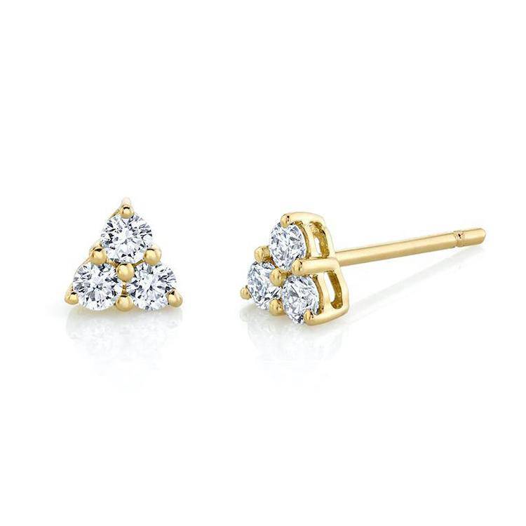 Trio Diamond Studs - Image 3